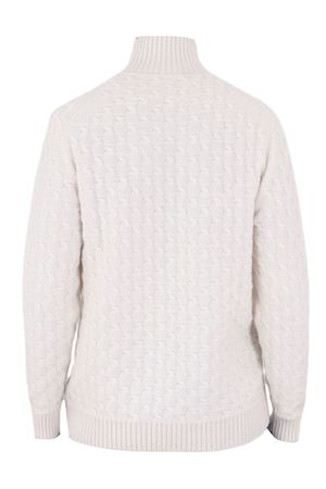 Cream wool sweater PAOLO PECORA | A043F0021102